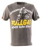 T-Shirt KINI-RB Fullgas Retro Heather Grey