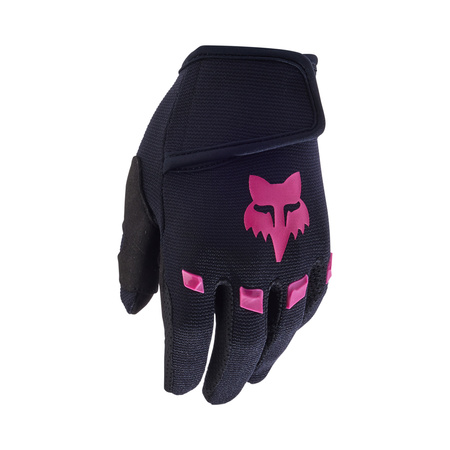 RĘKAWICE FOX JUNIOR DIRTPAW BLACK/PINK KM