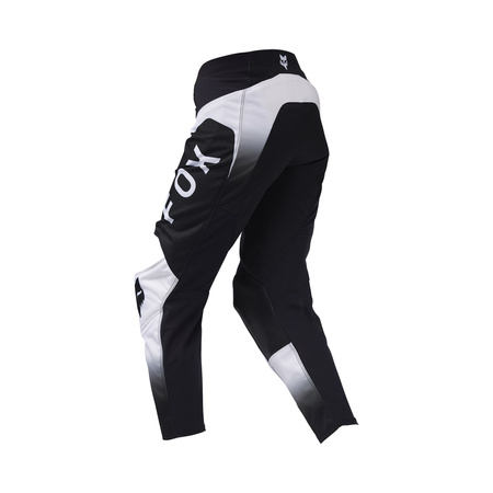 SPODNIE MOTOCYKLOWE JUNIOR FOX 180 LEAN BLACK WHITE Y24
