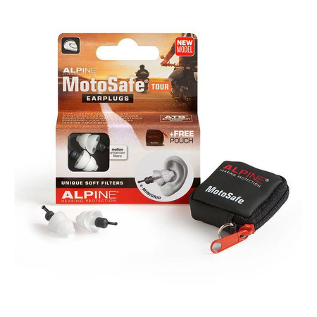 Alpine MotoSafe Tour zatyczki / stopery do uszu