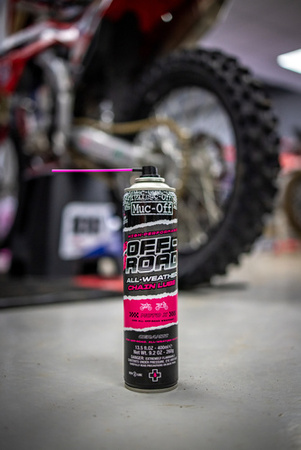 Muc-Off 20452 - Smar offroad na zmienne warunki pogodowe, baza ceramiczna - 400ml - Off-Road All-Weather Chain Lube