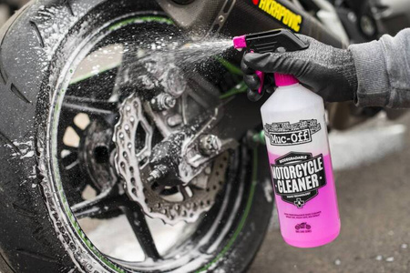 664-CTJ - Biodegradowalny płyn do mycia motocykla z nanotechnologią z atomizerem - 1l - Nano Tech Motorcycle Cleaner