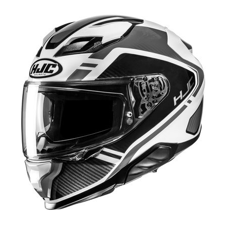 KASK MOTOCYKLOWY HJC F71 TOZZ BLACK/WHITE XL