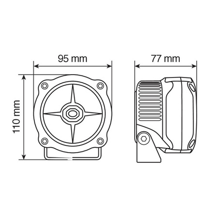 90460 - Max-Lum 1, para dodatkowych świateł LED, 12V