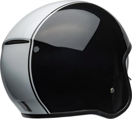 KASK MOTOCYKLOWY BELL TX501 ECE6 RALLY BLACK WHITE M