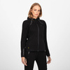 Shield Track Suit Womens Full Zip Hoody Black