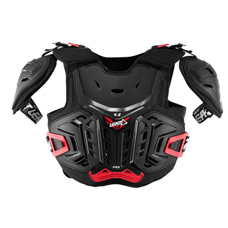 BUZER LEATT JUNIOR 4.5 PRO BLACK/RED (134-146CM) S/M