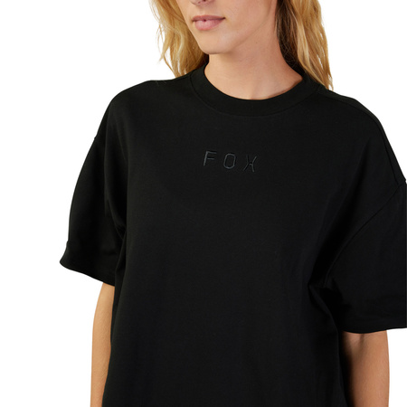 T-SHIRT FOX LADY WORDMARK OS BLACK S