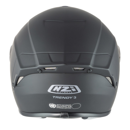 KASK MOTOCYKLOWY NZI TRENDY STREAM MATT BLACK S