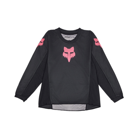 BLUZA MOTOCYKLOWA JUNIOR GIRLS FOX BLACKOUT BLACK/BLACK KS