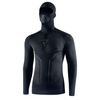 KOSZULKA TERMOAKTYWNA Z KOMINIARKĄ REBELHORN THERM 2 2W1 BLACK GREY XS/S
