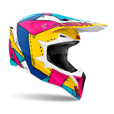KASK MOTOCYKLOWY AIROH WRAAAP PAINT MATT L