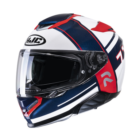 KASK MOTOCYKLOWY HJC RPHA71 ZECHA BLUE RED L