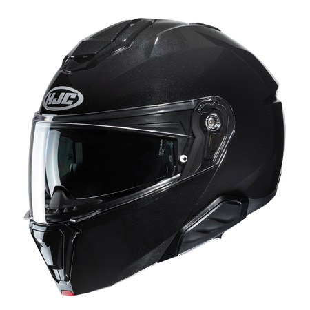 KASK MOTOCYKLOWY HJC I91 SOLID METAL BLACK S