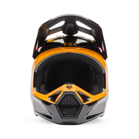 KASK MOTOCYKLOWY JUNIOR FOX V1 KAIROS TANGERINE YS