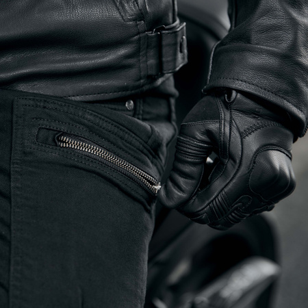 JEANSY MOTOCYKLOWE REBELHORN URBAN 3 WASHED BLACK 36/34