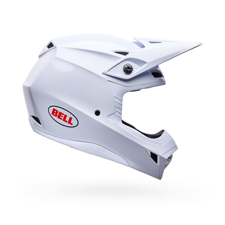 KASK MOTOCYKLOWY BELL MX-10 MIPS SOLID WHITE L