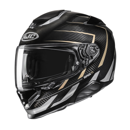 KASK MOTOCYKLOWY HJC RPHA71 CARBON CANO BLACK GOLD M