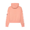 BLUZA Z KAPTUREM FOX LADY X HONDA OVERSIZED PO FLEECE PALE PINK XS