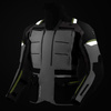 KURTKA MOTOCYKLOWA TEKSTYLNA REBELHORN CUBBY 5 BLACK GREY FLUO YELLOW XS
