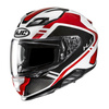 KASK MOTOCYKLOWY HJC F71 TOZZ WHITE RED L