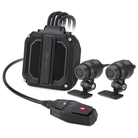 MIO MiVue M820WD Kamera rejestrator jazdy motocyklowy PRZÓD I TYŁ