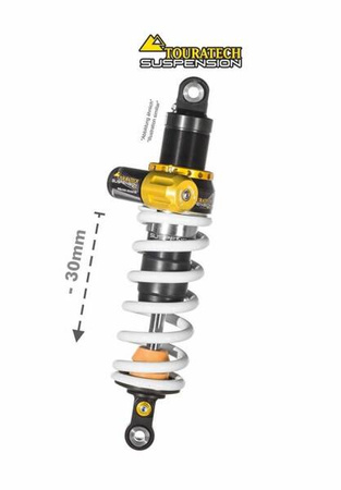 Touratech Suspension lowering shock (-30 mm) for KTM 790 Adventure from 2019 type Level2