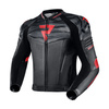 KURTKA MOTOCYKLOWA SKÓRZANA REBELHORN VANDAL BLACK FLUO RED 62