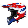 KASK MOTOCYKLOWY AIROH WRAAAP VISION RED BLUE GLOSS M