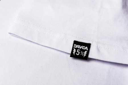 DAVCA T-shirt Cards White