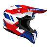 KASK MOTOCYKLOWY AIROH WRAAAP VISION RED BLUE GLOSS XS