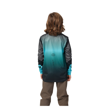 KOSZULKA ROWEROWA Z DŁUGIM RĘKAWEM FOX JUNIOR RANGER REVISE TEAL YS