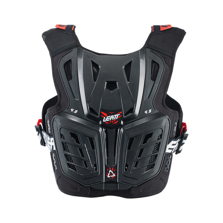 BUZER JUNIOR LEATT PROTECTOR 4.5 BLACK RED (134-146CM) S/M