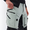 SPODNIE MOTOCYKLOWE TEKSTYLNE REBELHORN RANGE GREY BLACK RED XS