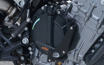 SLIDERY SILNIKA RG RACING KTM 790 DUKE, PRAWA STRONA BLACK