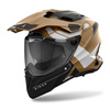 KASK MOTOCYKLOWY AIROH COMMANDER 2 REVEAL SAND MATT M