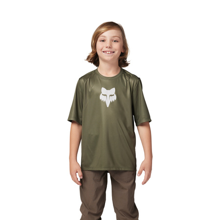 KOSZULKA ROWEROWA FOX JUNIOR RANGER OLIVE GREEN YM