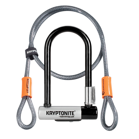 ZAPIĘCIE U-LOCK KRYPTONITE KRYPTOLOK MINI-7 (LINKA W ZESTAWIE) 8,2CM X 17,8CM