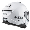 KASK MOTOCYKLOWY NZI COMBI 3 DUO WHITE XS