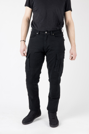 JEANSY MOTOCYKLOWE OZONE SHADOW 2 BLACK 30/34