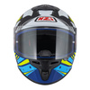 KASK MOTOCYKLOWY NZI TRENDY STREAM OCELO BLUE WHITE SKY BLUE MATT XL