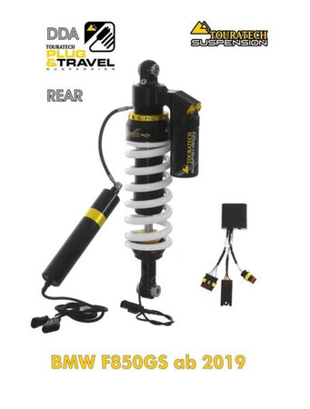 Touratech Suspension “rear” shock absorber for BMW F850GS from 2018 DDA / Plug & Travel