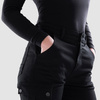 JEANSY MOTOCYKLOWE DAMSKIE OZONE JANE JOGGER FIT BLACK 34/30