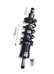 BLACK-T lowering shock (-30mm) Stage2 for INDIAN FTR 1200 / FTR 1200 S (2019-2021)