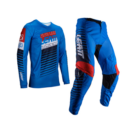 STRÓJ OFFROADOWY BLUZA I SPODNIE LEATT RIDE KIT 3.5 ROYAL S
