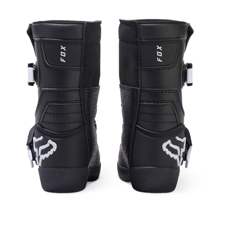 BUTY FOX JUNIOR COMP BLACK K12 (WKŁADKA 181 MM)