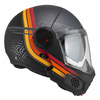 KASK MOTOCYKLOWY NZI MINIMOD DUO WATSON ANTRACITEBLACK ANTRACITE MATT S