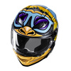 KASK MOTOCYKLOWY HJC F71 MONKEY DJ BLUE ORANGE XL