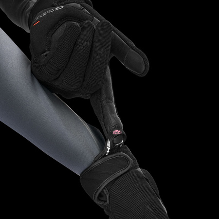 SONIC LADY GLV BLK/WHT S