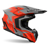 KASK MOTOCYKLOWY AIROH TWIST 3 DIZZY ORANGE FLUO MATT S
